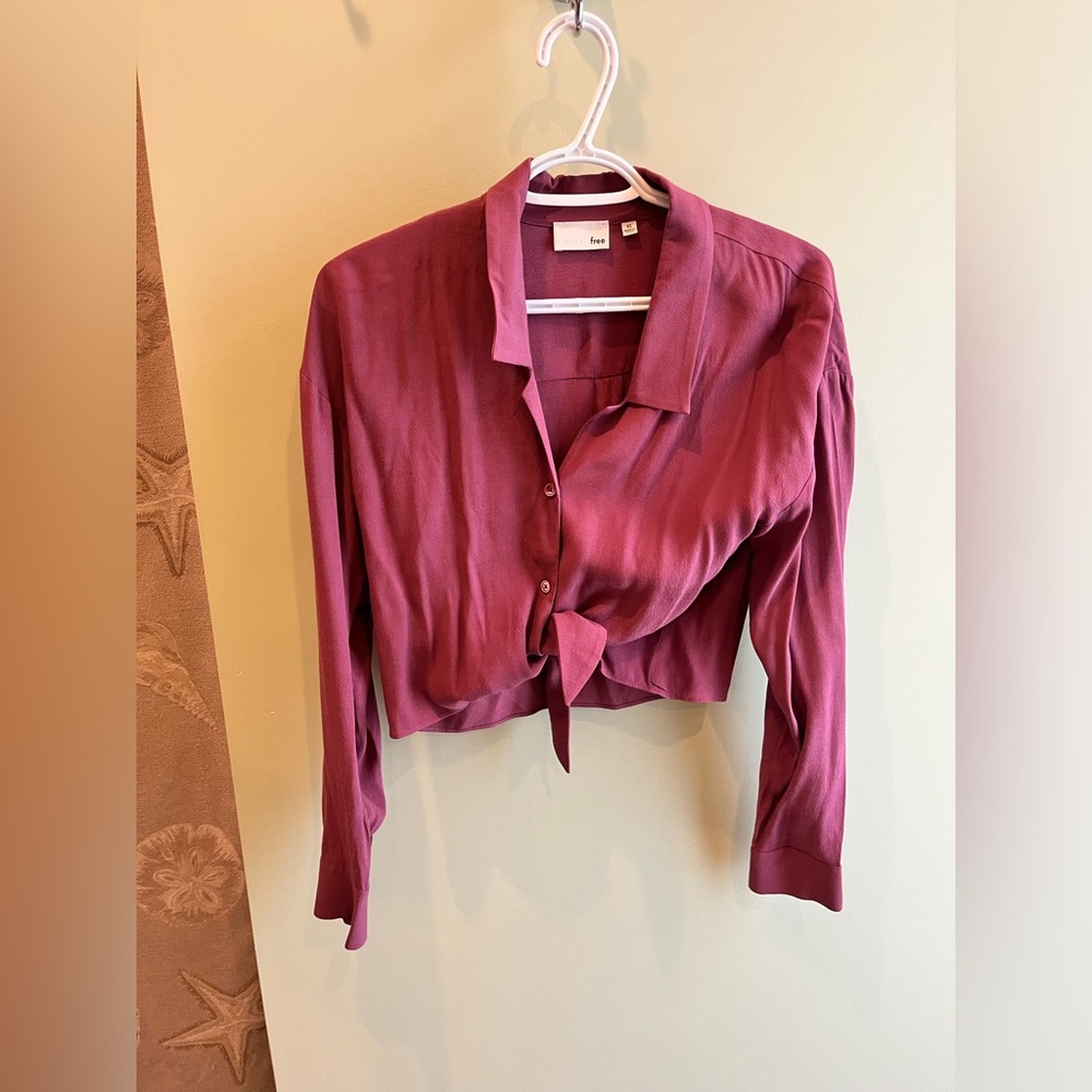 Aritzia Wilfred free crop, XS